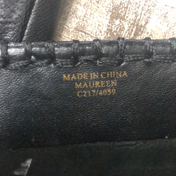 Max Studio Maureen Tall Black leather heeled boots - Picture 14 of 16